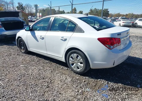 2015 Chevrolet Cruze Ls Auto из США, поврежденный, VIN 1G1PA5SH8F7108208